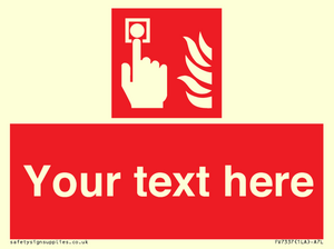 Custom Fire Alarm call point